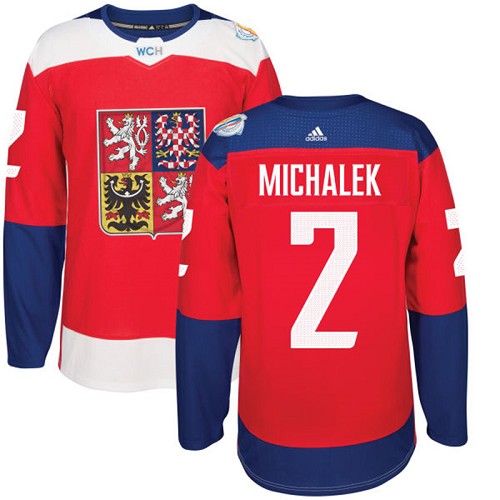 Kinder Team Czech Republic #2 Zbynek Michalek Authentic Rot Auswärts 2016 World Cup